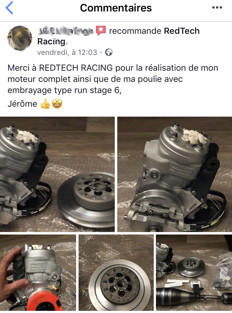 Carters hybrides, poulie embrayage et variateur