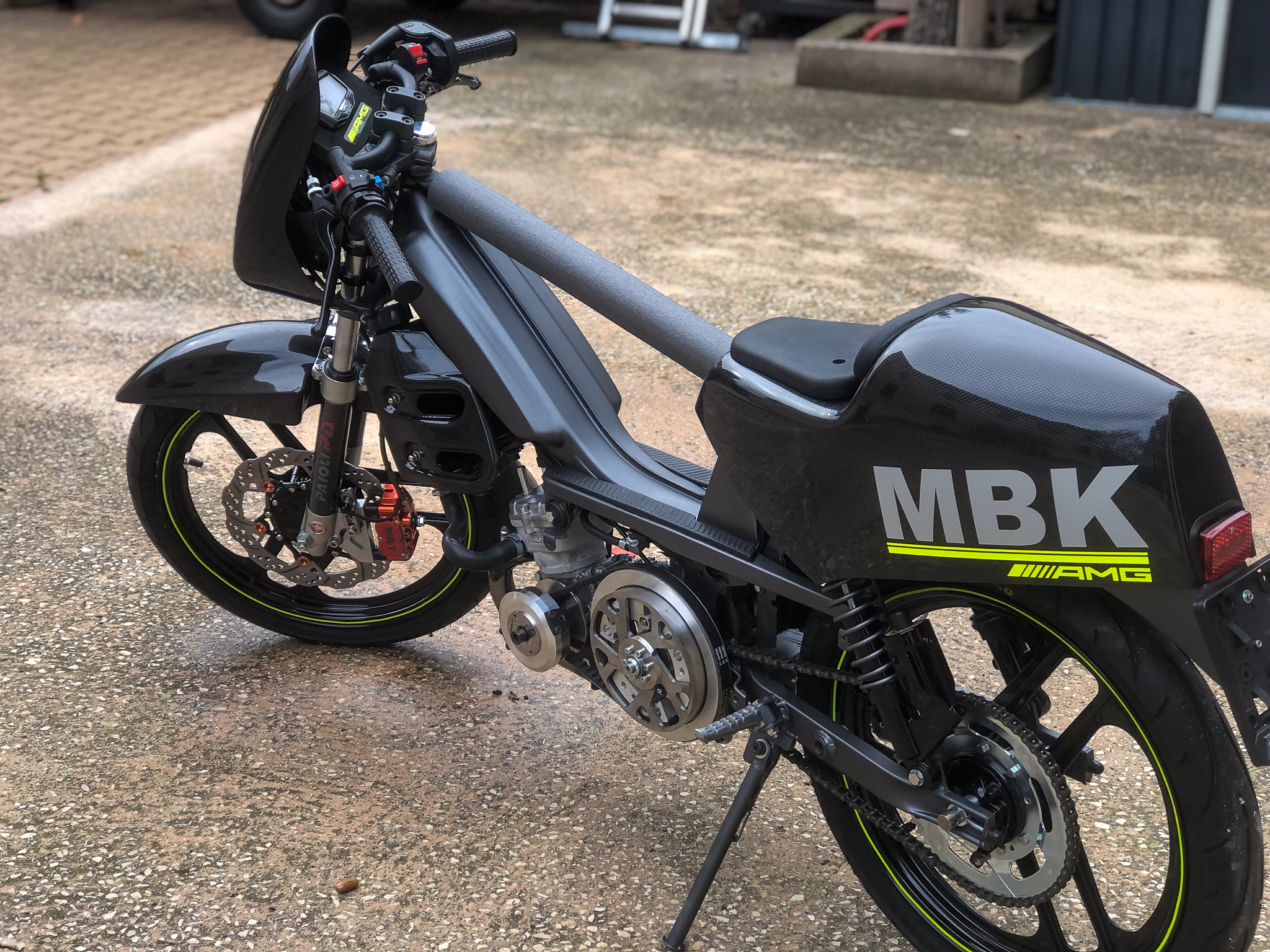 Poulie embrayage sur Magnum Racing