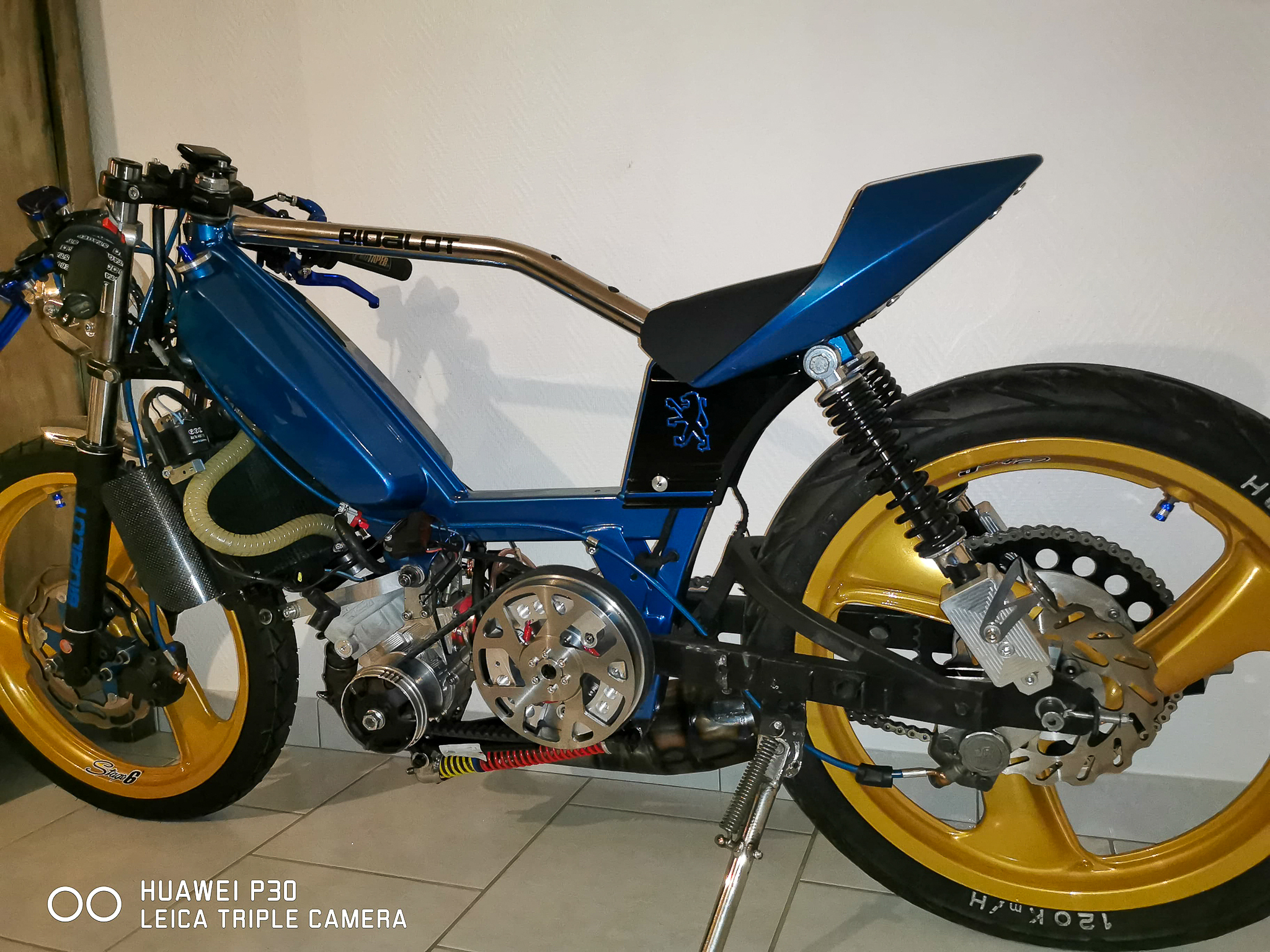 Poulie Embrayage sur Peugeaot 103 RCX